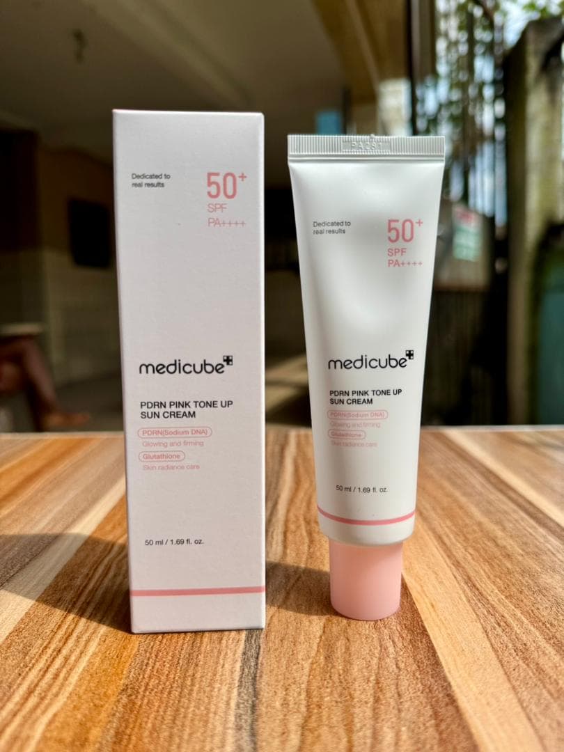 Medicube Pdrn Pink Tone Up Sun Cream