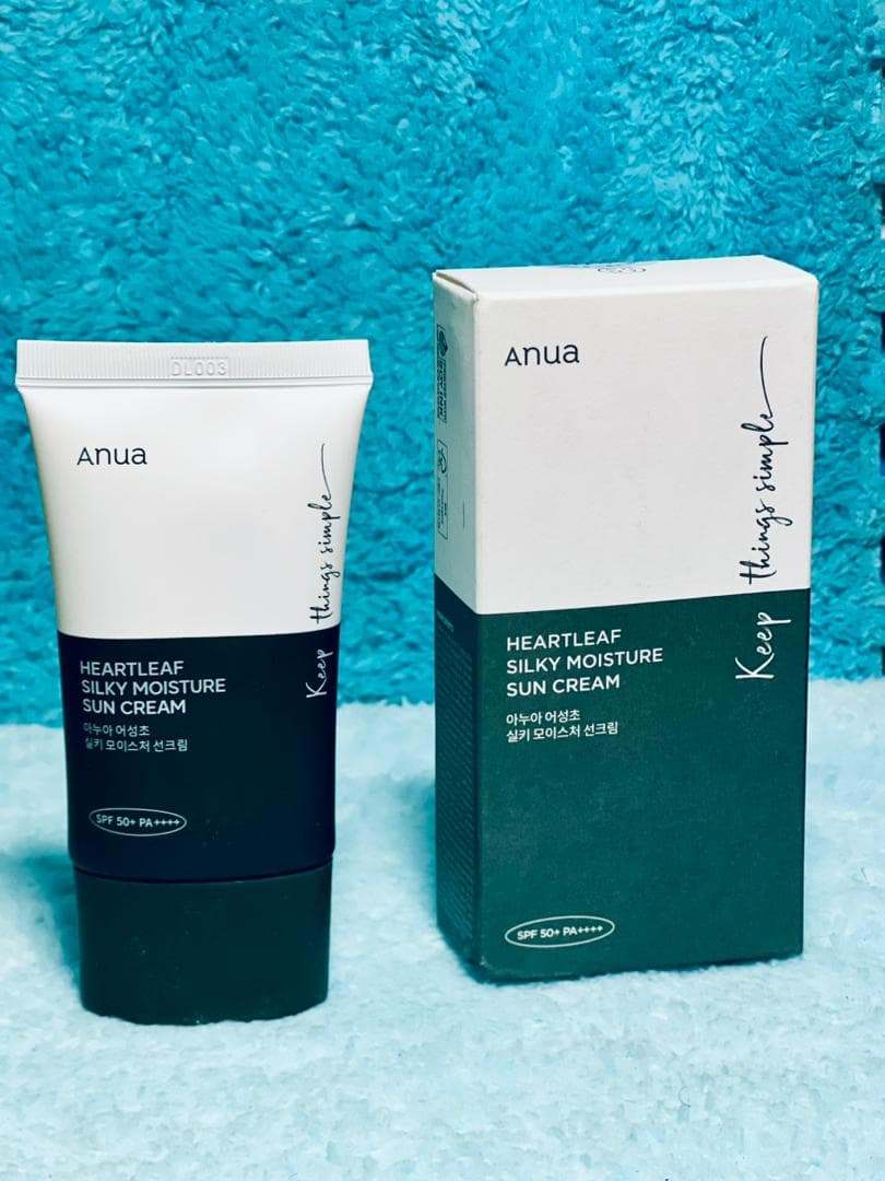 Anua Heartleaf Silky Moisture Sun Cream 50ml, photo 1