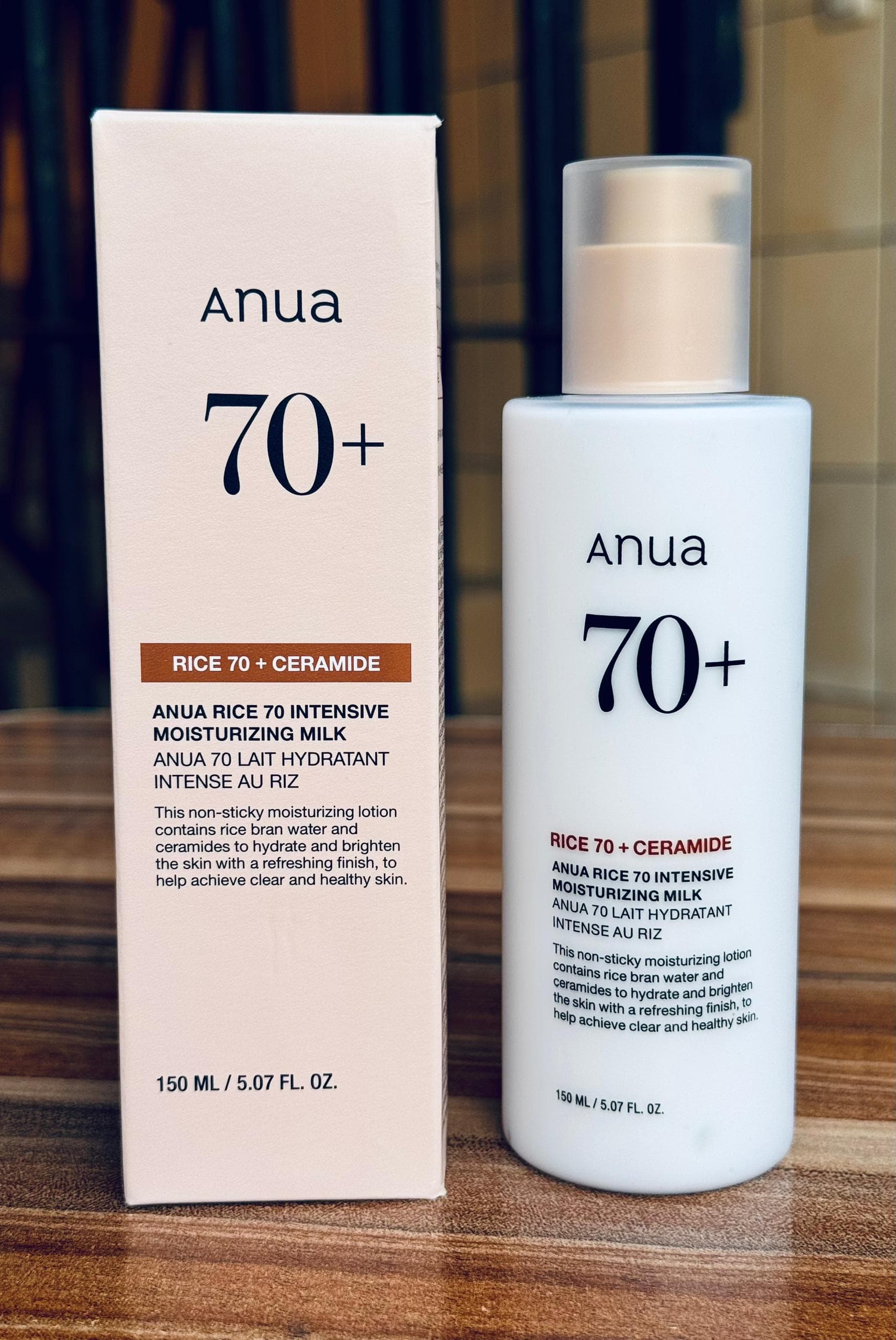 Anua Rice 70+ Ceramide Moisturizing Milk, photo 1