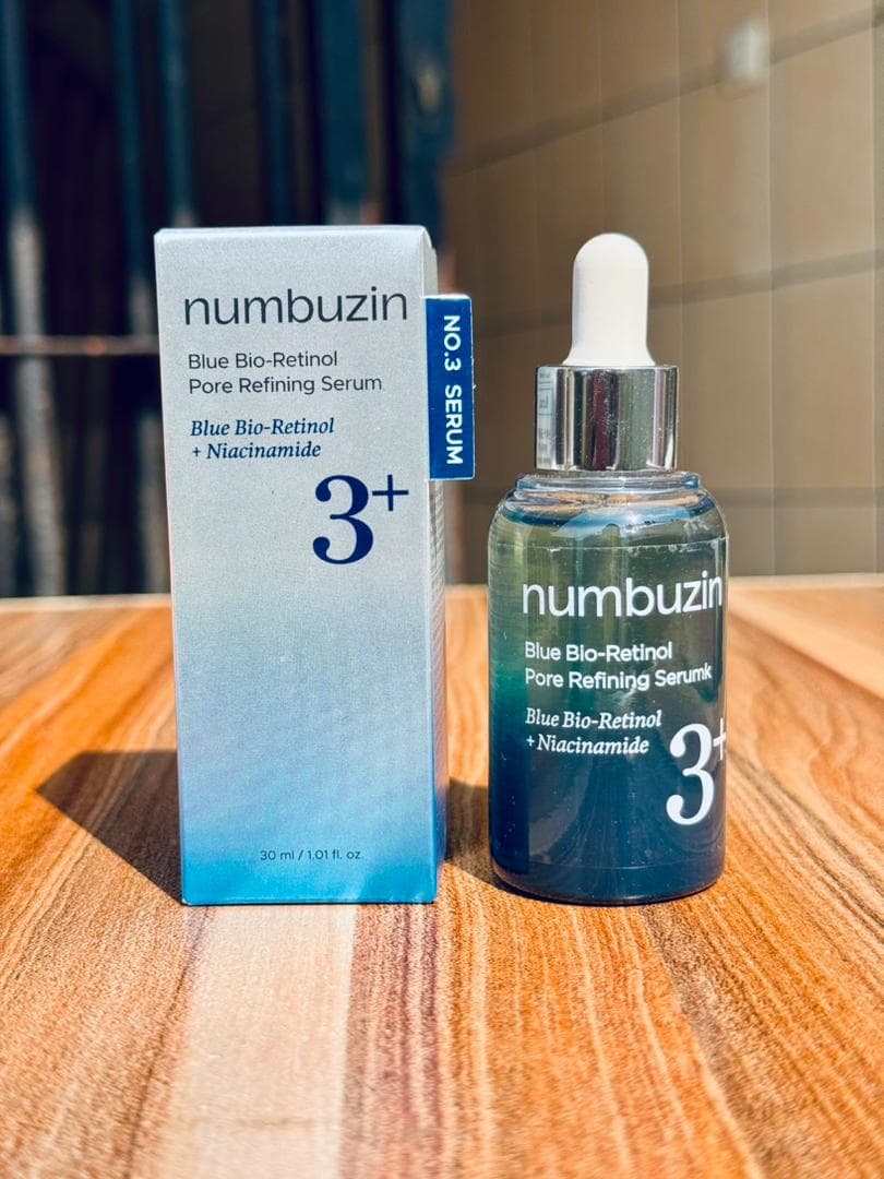 Numbuzin No 3+ Blue Bio Retinol Pore Refining Serum, photo 1