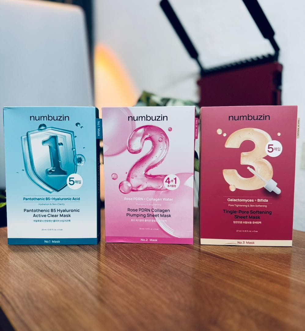 Numbuzin Face Mask. 5pcs In Each Pack, photo 1