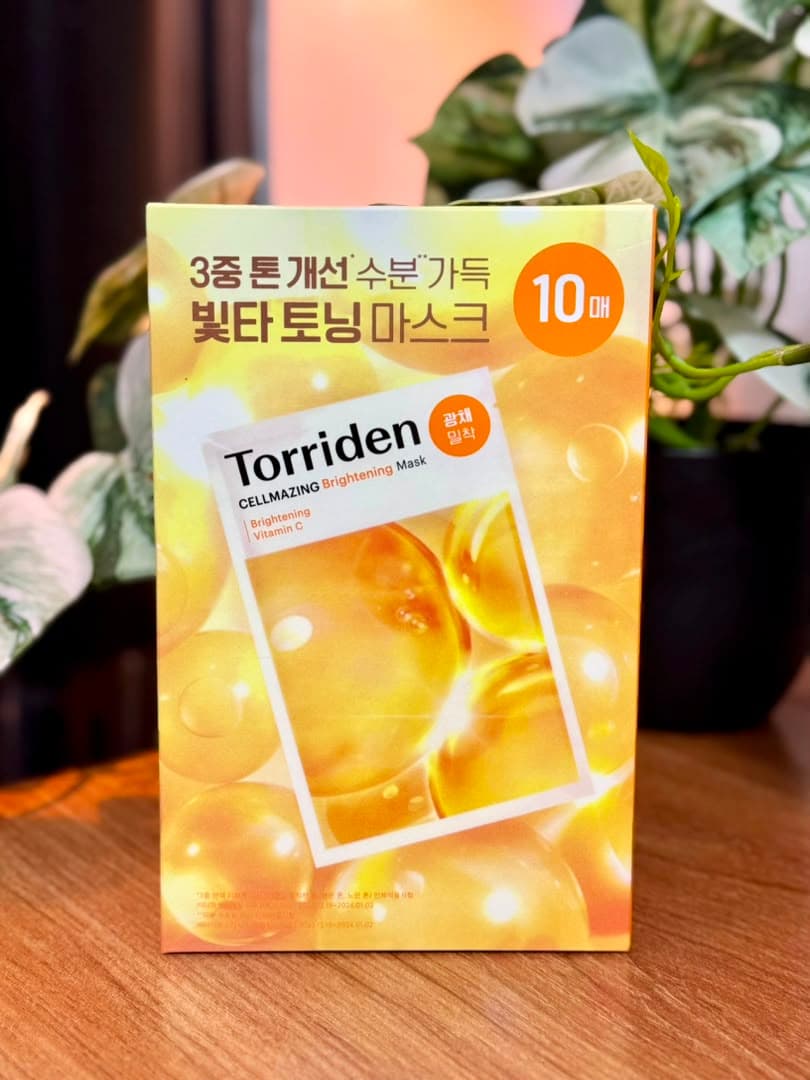 Torriden Cellmazing Brightening Vitamin C Mask 10pcs