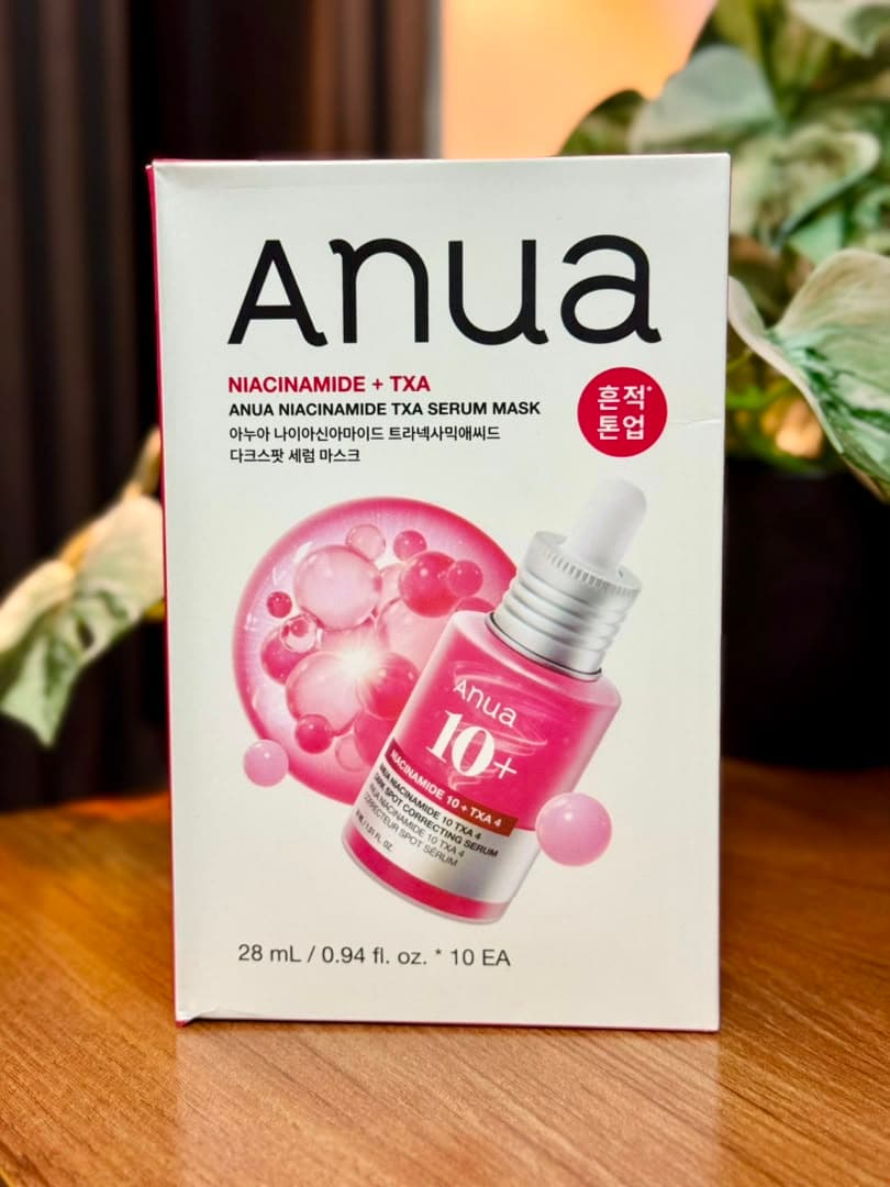 New Anua Niacinamide Txa Serum Mask 10pcs, photo 1