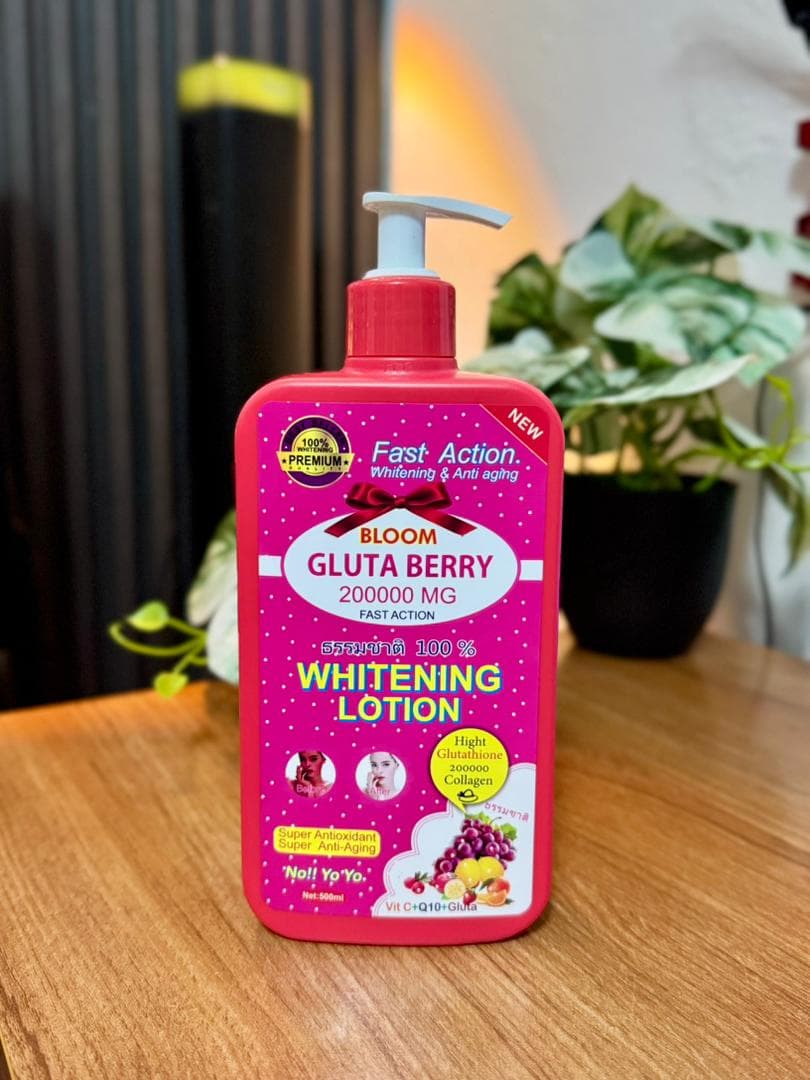 Bloom Gluta Berry Whitening Lotion 500ml