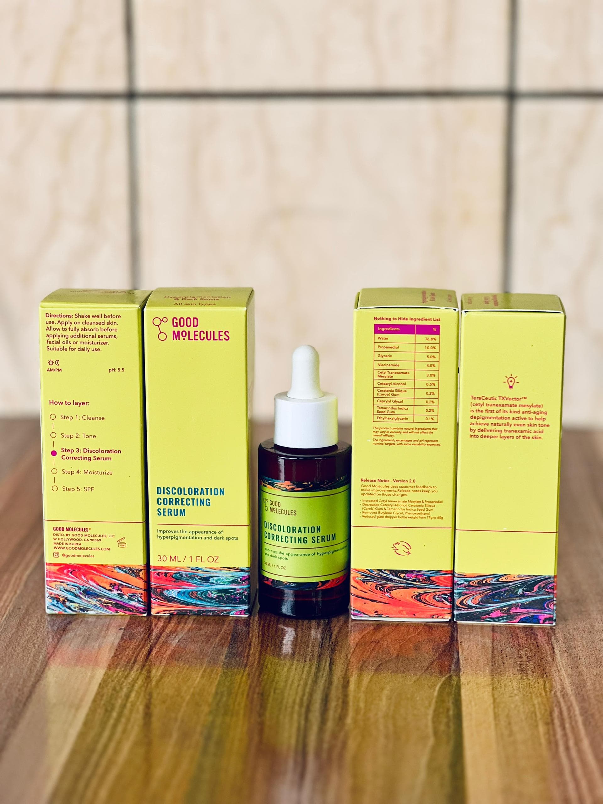 Good Molecules Discoloration Correcting Serum